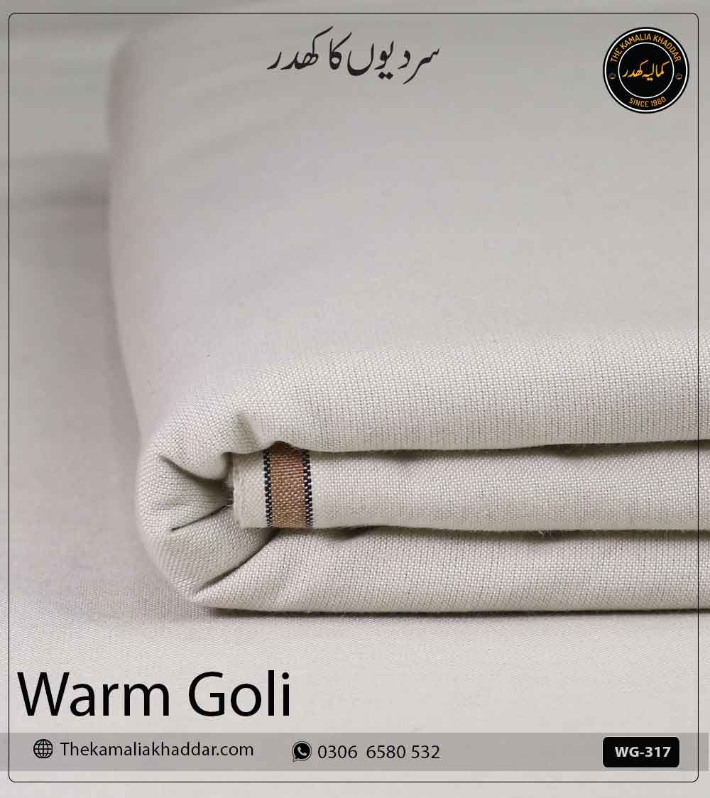 WG-317 Warm Goli โ Kamalia Khaddar Winter Collection | WG-317 - Image 1