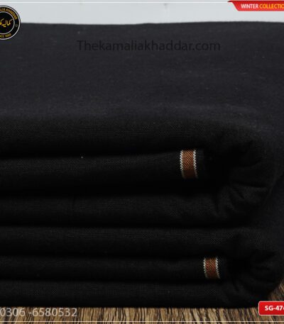 SG-476 Premium Plus Kamalia Khaddar Winter Double Goli in White – Original Kamalia Khaddar winter fabric