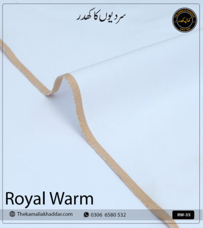 Royal Warm Pure Cotton Kamalia Khaddar Winter Fabric Suit
