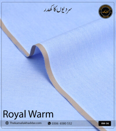 Royal Warm Pure Cotton Kamalia Khaddar Winter Fabric Suit