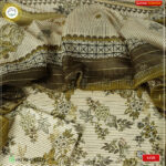 3PC Kamalia Khaddar Ladies Unstitched Printed Lawn Suit | LV20
