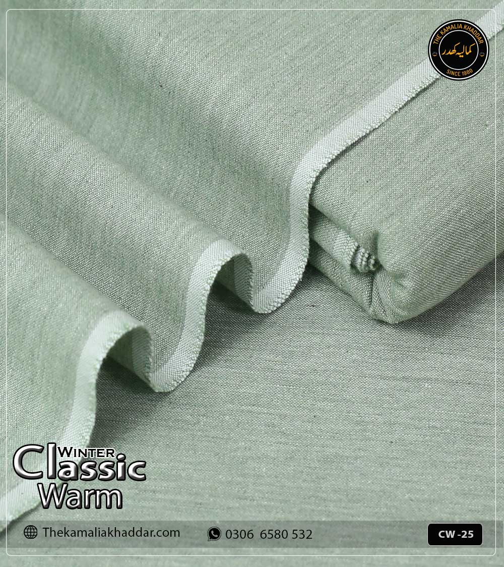 CW--25 ClassicWarm | Kamalia Khaddar Winter Collection | CW-25 - Image 1