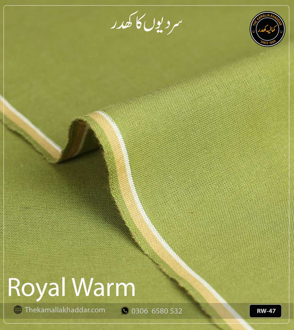 RW-47 Royal Warm – Kamalia Khaddar Winter Collection | RW-47 - Image 1